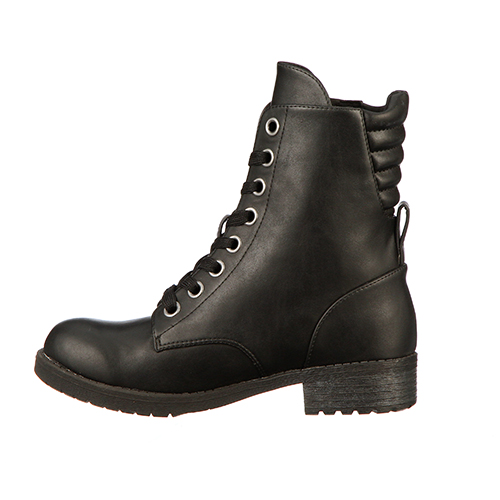 Women's Scoop Lug Sole Combat Boots –