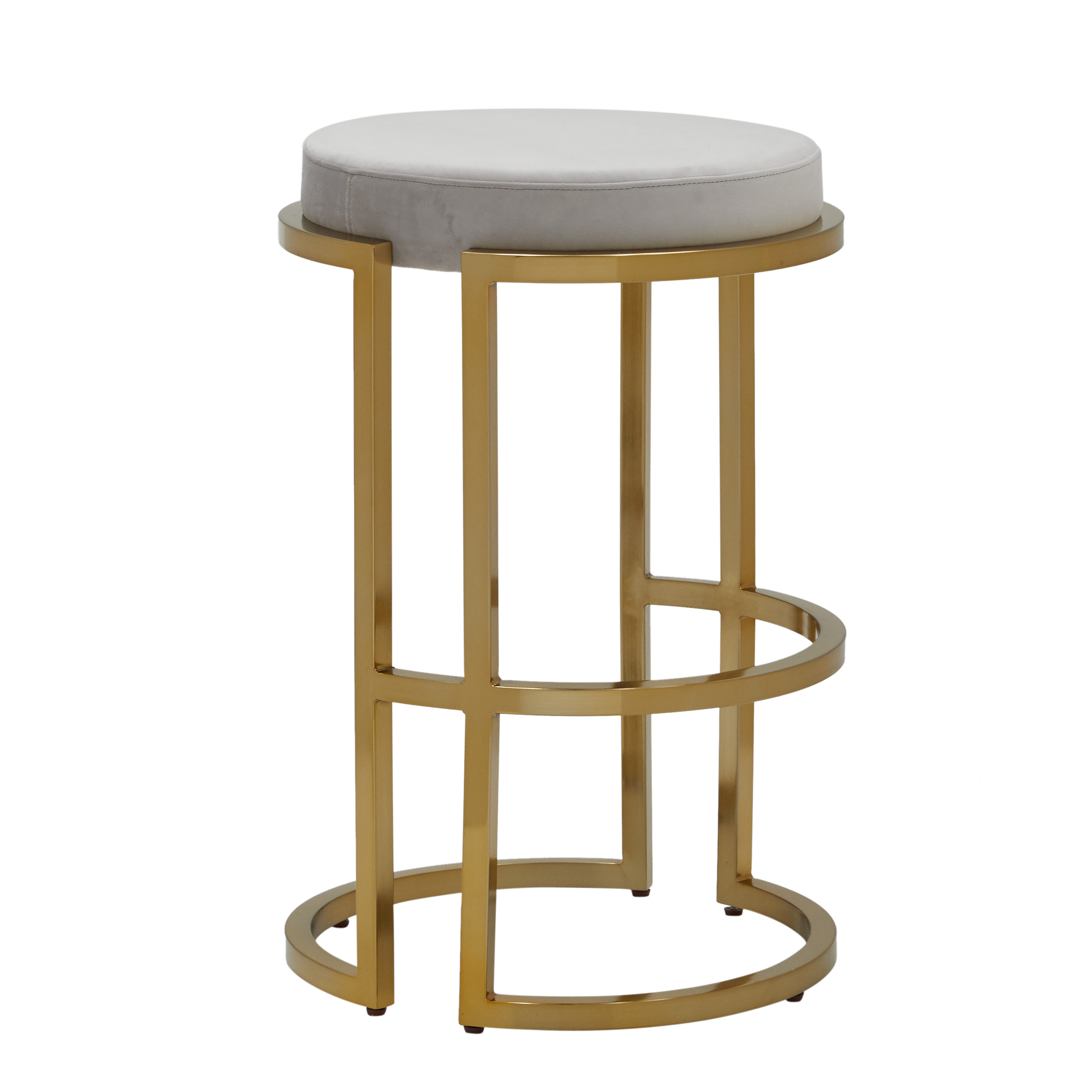 Modrn Glam Marni Backless Bar Stool