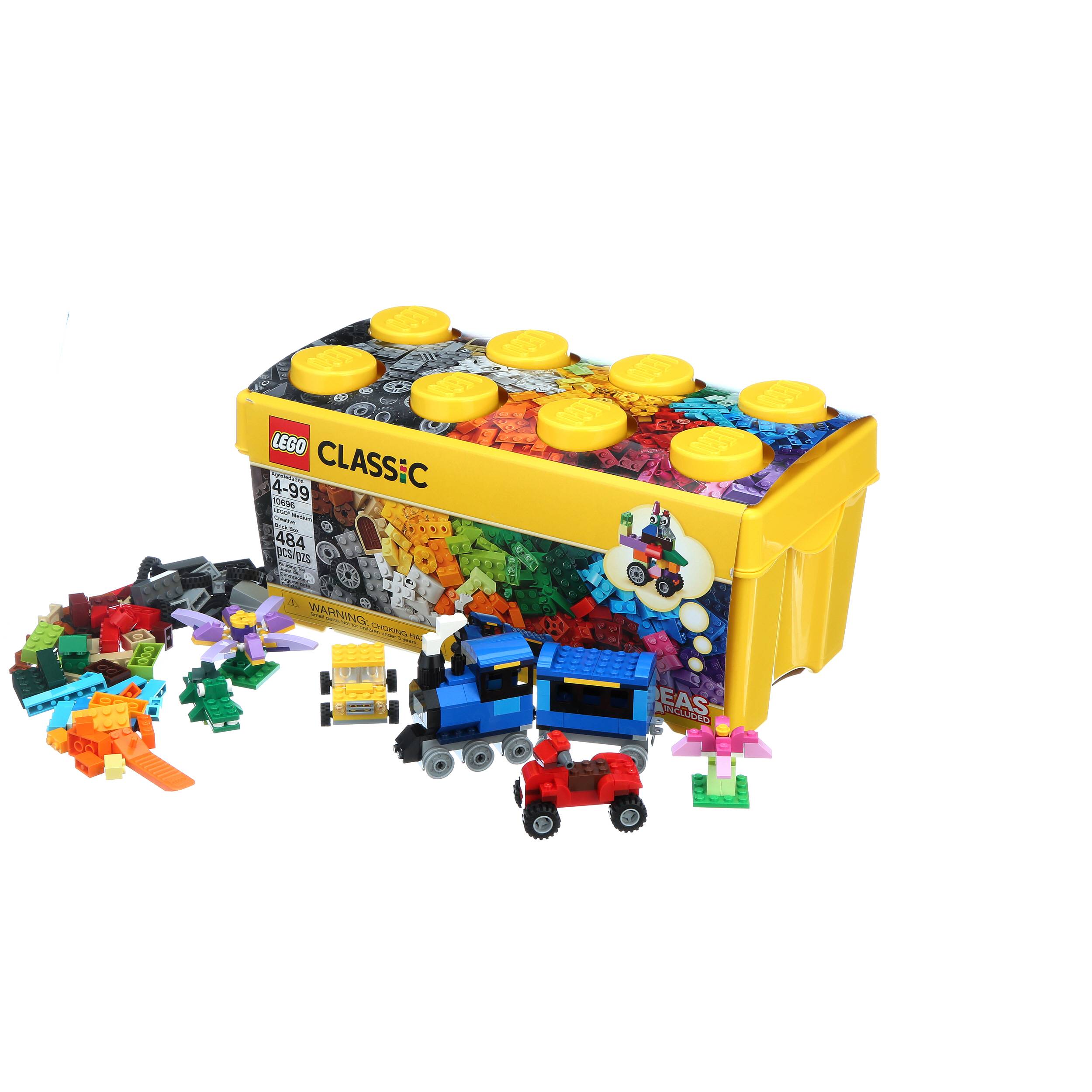 484 Pieces LEGO Classic Building Toys Medium Creative Brick Box 10696 