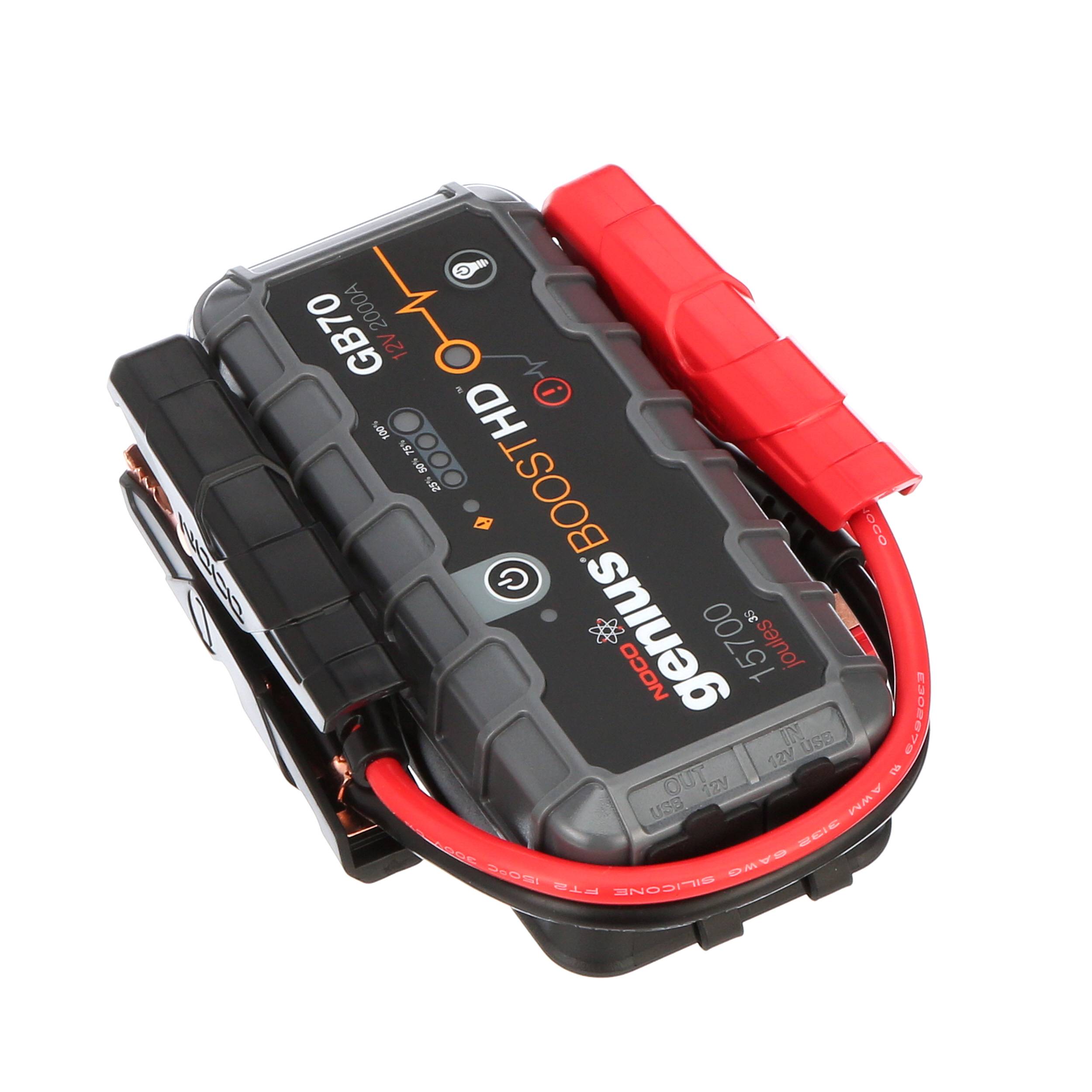 NOCO Boost HD GB70 2000A 12V UltraSafe Portable Lithium Jump Starter 